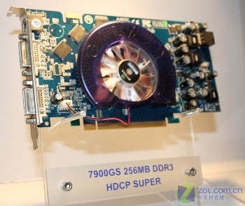 CeBIT 2007:Ӱ��չʾPCIex1�ӿ�7300GTͼƬ����,ͼ2-ZOL�йش����ߵ�2��