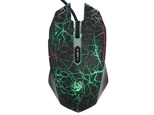 　凌豹牧马人全背光游戏鼠标深度拆解 