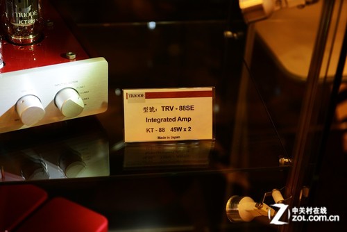 2013香港视听展 日本TRIODE胆机系列