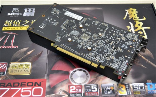 支持4K高清输出!讯景HD7750魔将2G双风扇热销