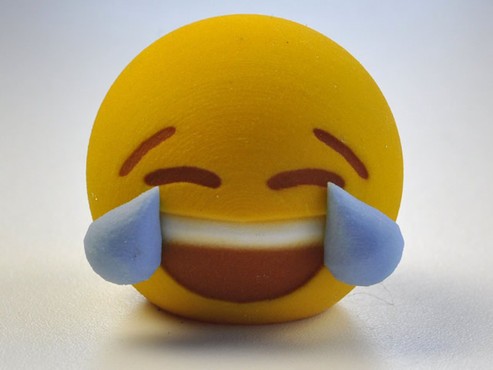 哭闹可爱傻笑 3d打印搞怪emoji表情图片