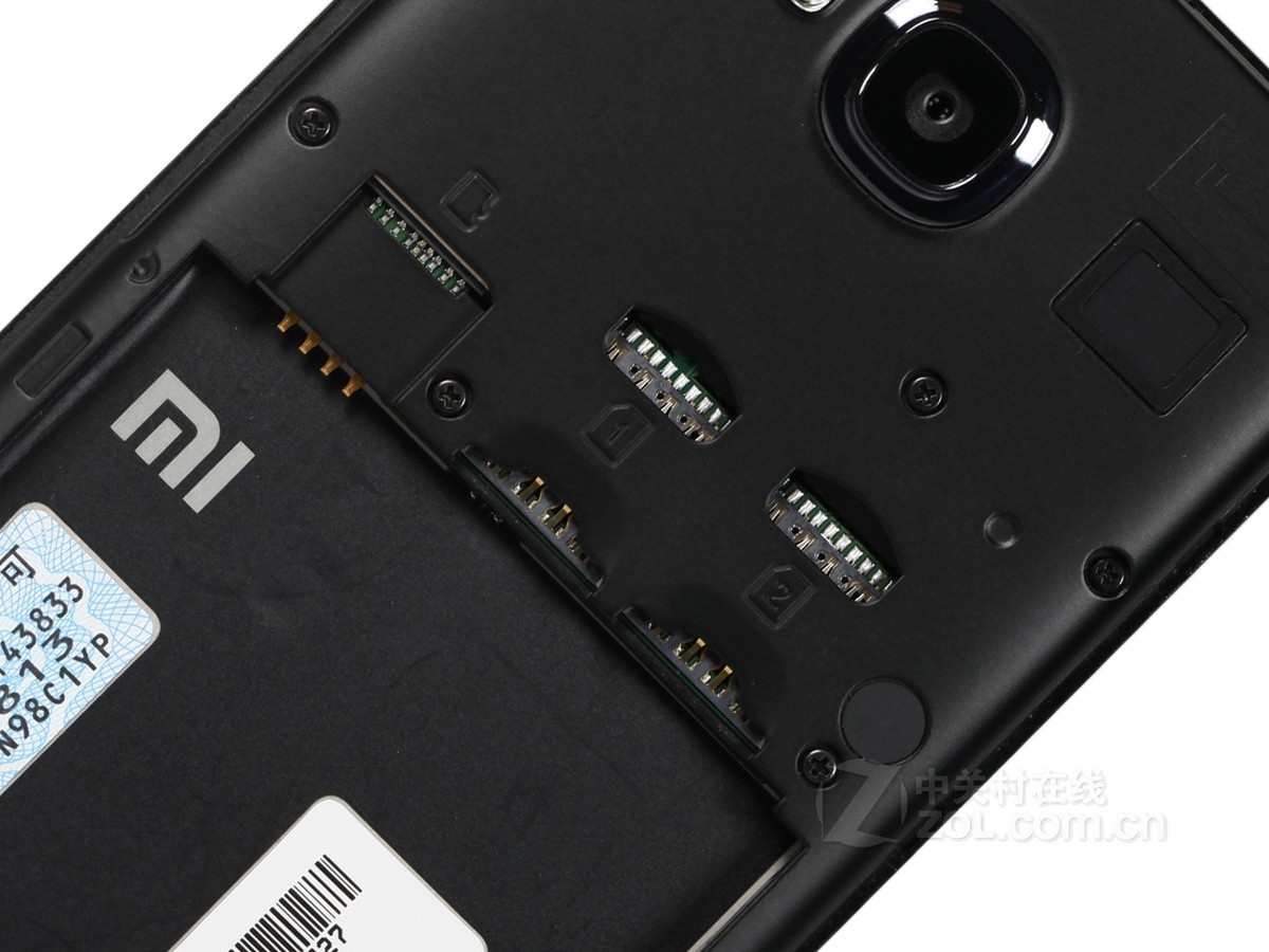 【高清图】小米(xiaomi)红米2(增强版\/联通4G)卡槽 图19-ZOL中关村在线