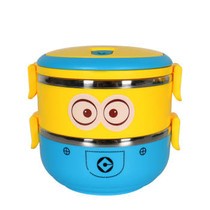 【拜杰FH002不锈钢饭盒保温饭盒桶餐盒多色防