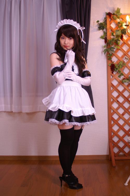【高清图】 我的主人性感女仆装cos图8