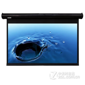 【欧帝科(ODK)K3投影机幕布16:9电动遥控投影