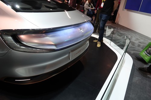 不止有 FF91 乐视汽车亮相CES展会高清图片