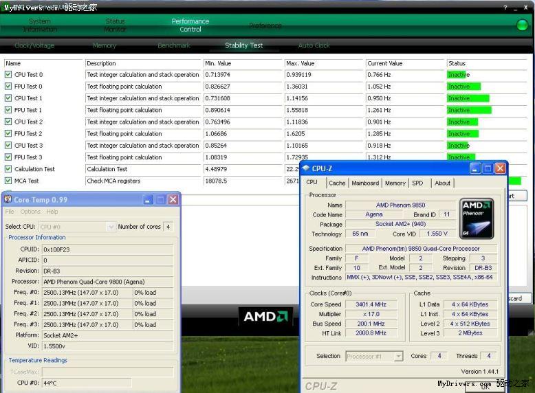 ͻ��ƿ�� AMD�ں�9850���䳬Ƶ3.4GHzͼƬ����,ͼ1-ZOL�йش����ߵ�1��