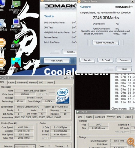 �¶Ƚ��ͳ�Ƶ������ E0��E8500������ͼƬ����,ͼ6-ZOL�йش����ߵ�6��
