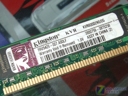 ��ʿ�٣�Kingston��2GB DDR2 800��խ�壩ͼƬ���� ��6�� -ZOL�йش����ߵ�6��