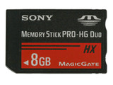 ���� Memory Stick PRO-HG Duo HX��8GB��