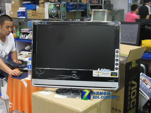 超薄+TV AOC超值24液晶电视再降100元