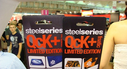 全球首发 Steel QCK+EG限量版鼠标垫