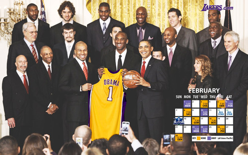 NBA总冠军 洛杉矶湖人队高清壁纸收藏