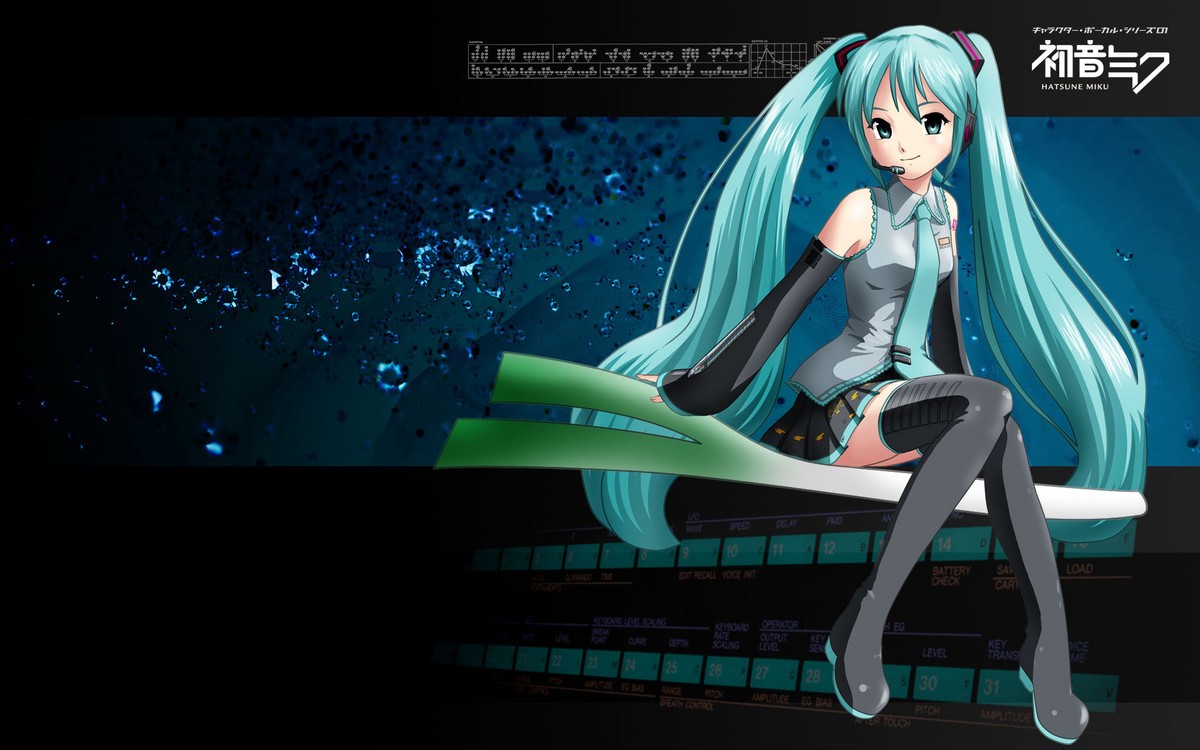 【高清图】 借windows7爆红!初音未来高清壁纸集图7