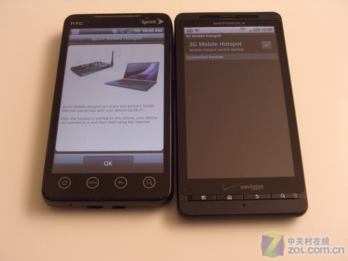 怪兽之战 摩托Droid X VS HTC EVO 4G 