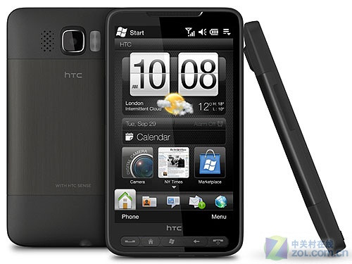HTC帮顶微软
Sense界面加入Windows Phone7