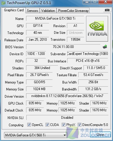N GTX 560Ti  