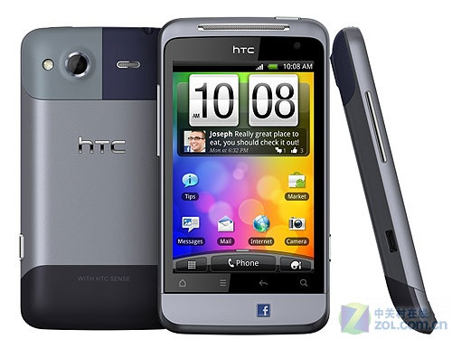 直板触控主打Facebook HTC Salsa发布