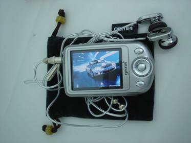 【高清图】如何用MP3看视频电影,歌美X22做