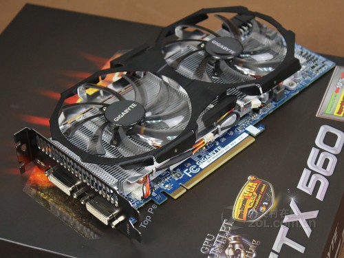 搭载风之力散热 技嘉GTX560到货1599元