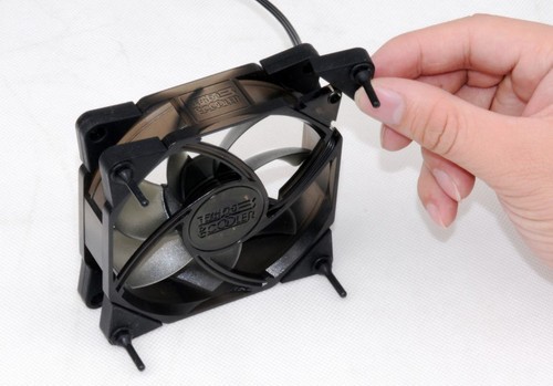 双重减震扼杀噪音超频三清风风扇赏析_散热器