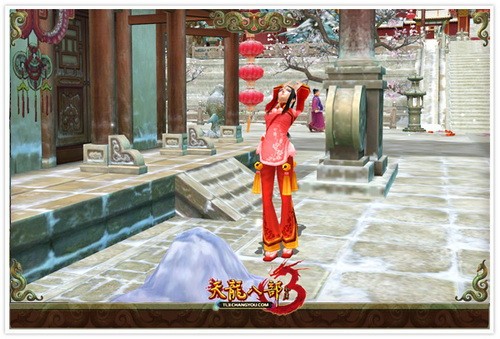 <em>发型免费换</em>?《天龙八部3》玩雪有惊喜_天龙八