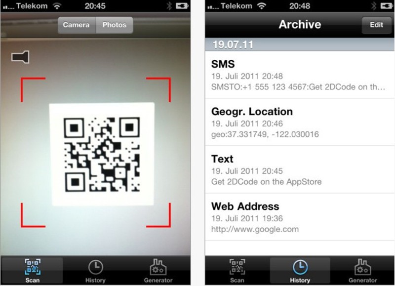 【高清图】1.10限时免费APP:二维码阅读与制