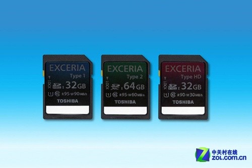 最高90MB/s写入 东芝发3款新型SD存储卡