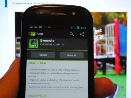 得力大脑管家 与Evernote协同工作App推介