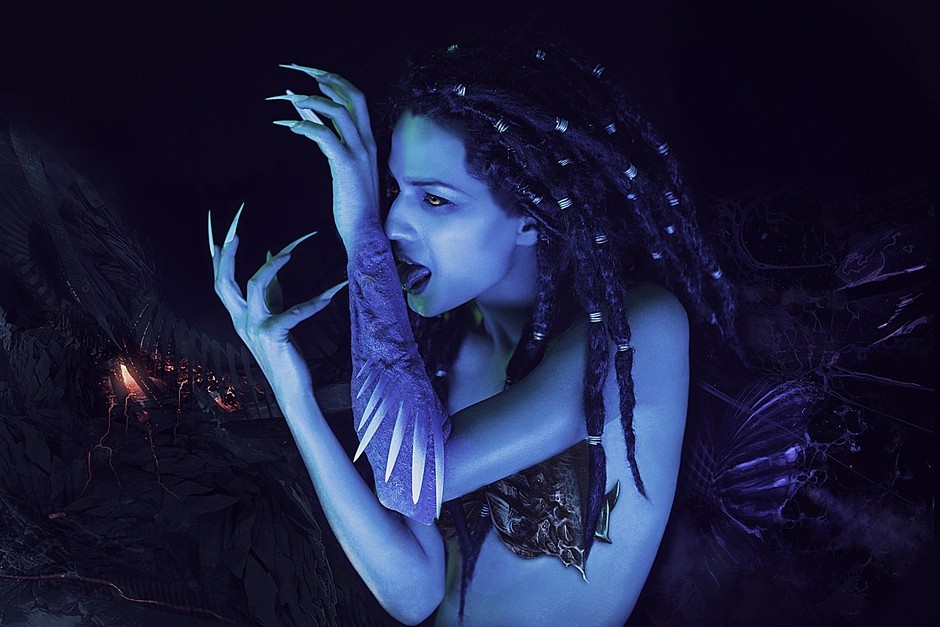 绝美冷艳<em>虫族女王</em>coser