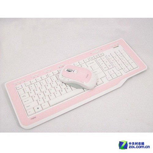 缤纷多色 雷柏8500无线键鼠套装简评