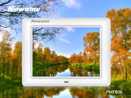 送给母校的礼物 数码相框Newmsy PMF806毕业赠礼