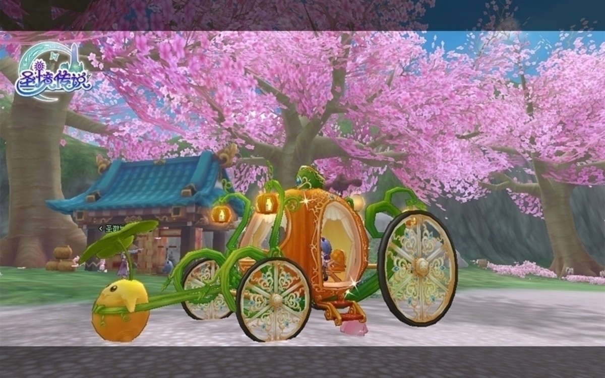 【高清图】坐骑中的劳斯莱斯 圣境传说多人坐