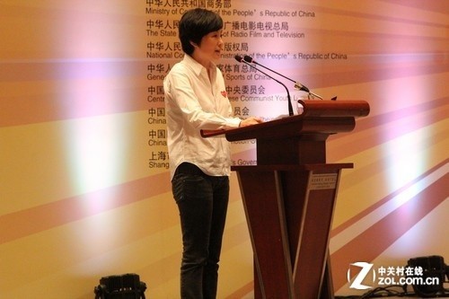 CJ2012高峰论坛:<em>巨人</em>总裁<em>刘伟</em>演讲_chinajoy业