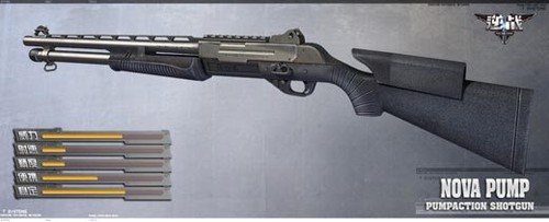 《逆战》游戏资料常用武器霰弹枪介绍