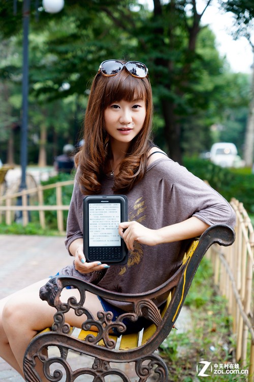 绚丽青春 汉王电纸书黄金屋美女图赏