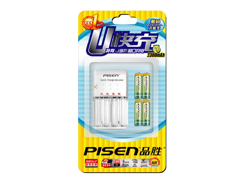 Ʒʤ��PISEN���ſ����װ(2300mAhx4֧װ) ��1��