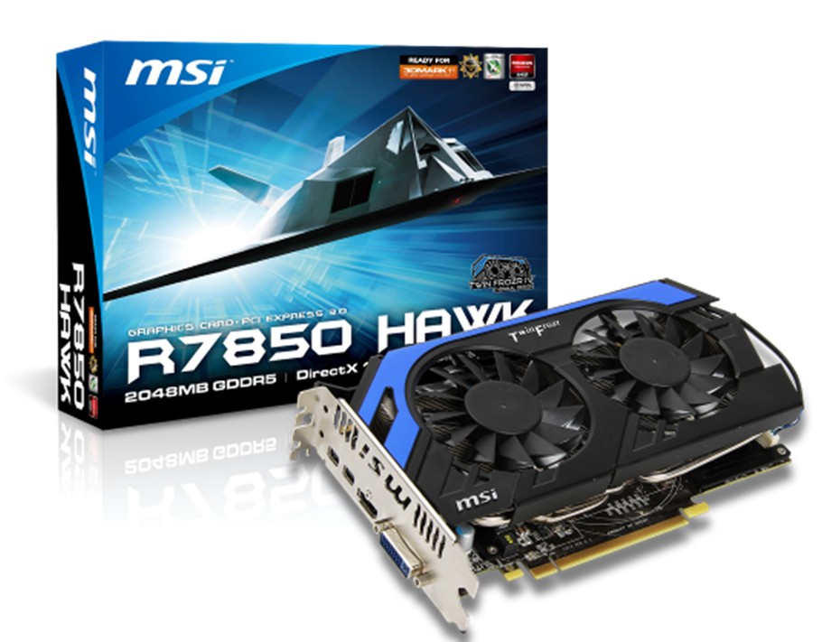 【高清图】 a卡中流砥柱!微星r7850hawk显卡仅售1599元图2