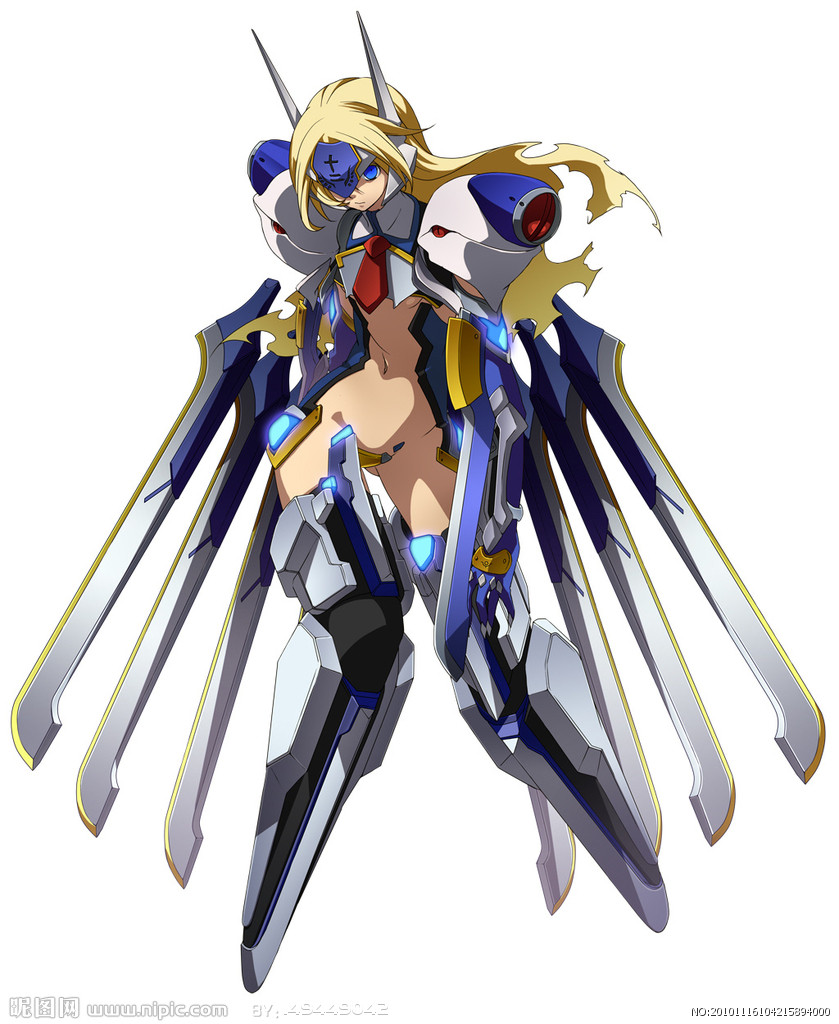 华丽代言人 《苍翼默示录》角色原画欣赏