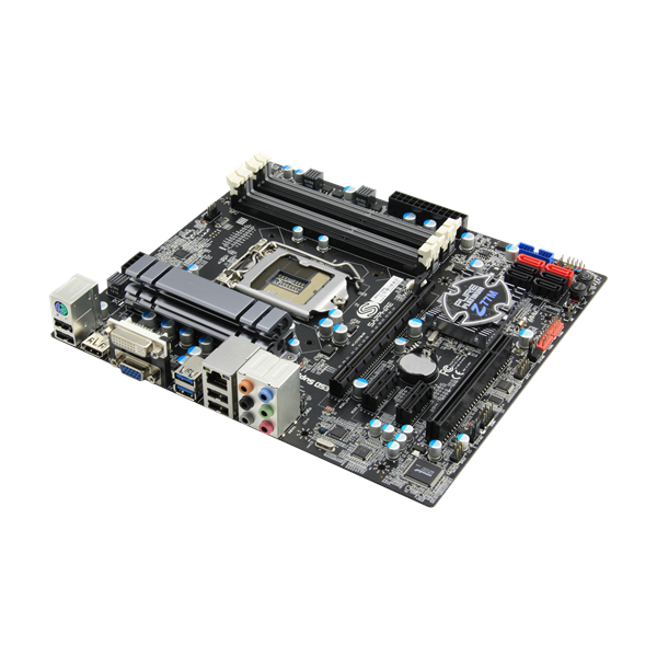 【高清图】 打造高性能htpc平台 蓝宝石铂爵z77小板亮相图3