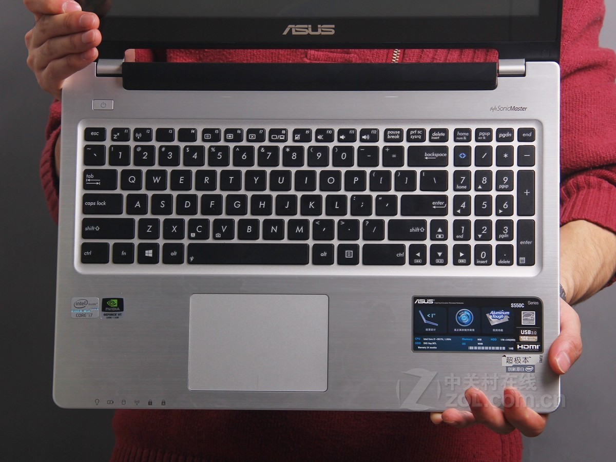 【高清图】华硕(asus)s550x3517cm-sl原创图赏 图97-zol中关村在线