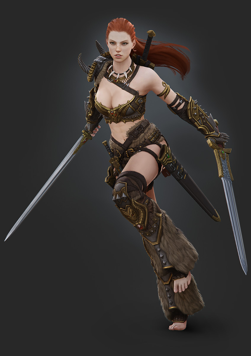 性感 暴雪3d模型师bogdan gabelko图赏