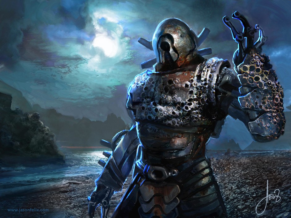《星际争霸:幽灵》美国画家jason felix艺术原画曝光