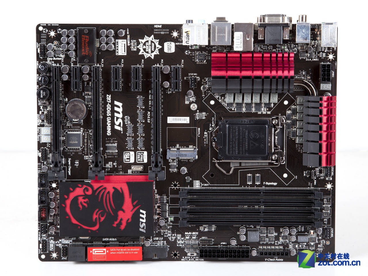 玩家神器新作 微星z87-gd65 gaming图赏