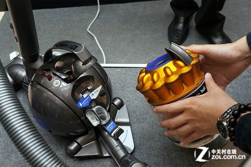 戴森dc36 carbon fiber 真空吸尘器全透明集尘桶