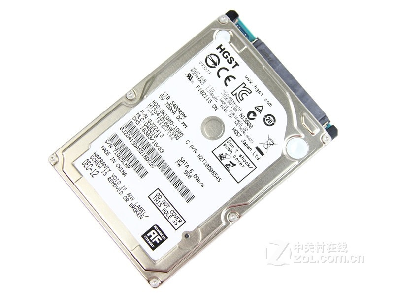 HGST 5K1000 1TB 5400转 8MB SATA3（HTS541010A9E680） - 图片 1