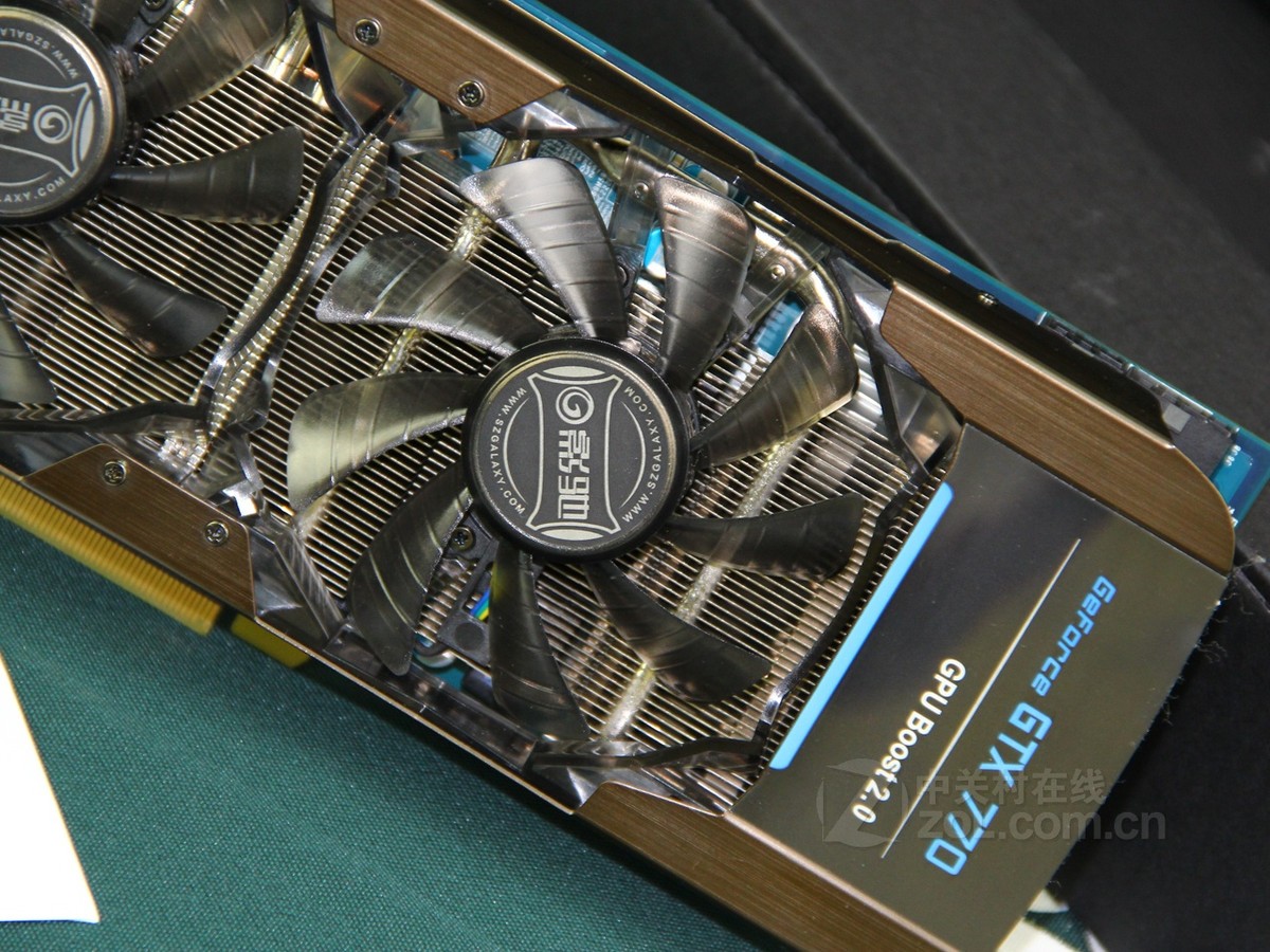 影驰geforce gtx 770四星黑将