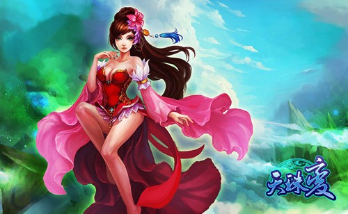 女神眷顾天珠变靓丽翅膀属于我