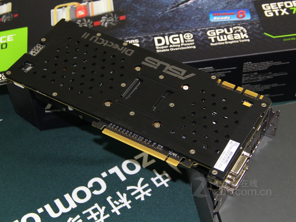 华硕圣骑士 gtx 770-dc2oc-2gd5