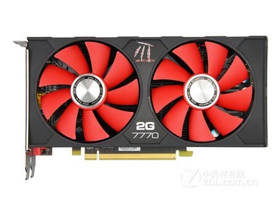xfx讯景hd7770魔将2g双风扇